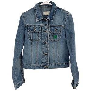 Todd Oldham Jeans Medium Wash Denim Jean Jacket Cotton Women's Medium